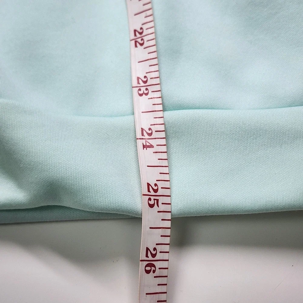 Nike Therma Just Do It Sweatshirt Women's L Igloo White Mint Green Soft Oversize